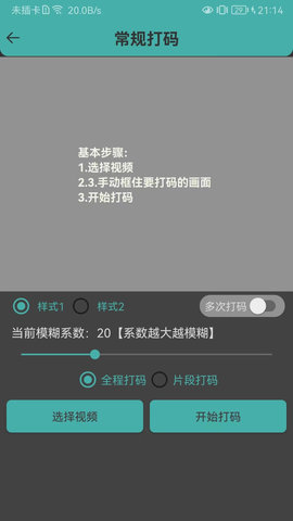 视频马赛克 1.6.8_24100101 最新版 1