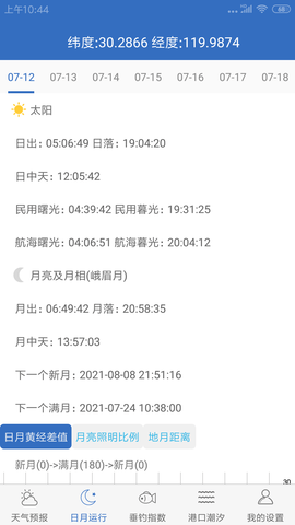 钓鱼天气 4.6  1