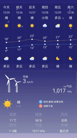 24小时天气预报免费版 1.2.2 官方版 1