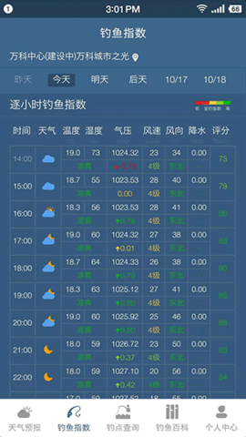 钓鱼天气预报 2.0.26 官方版 2