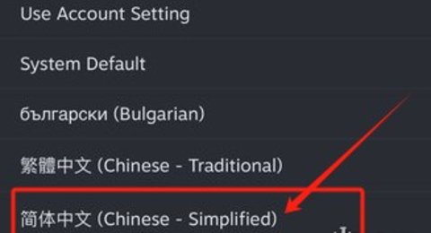 steam手机版怎么设置中文