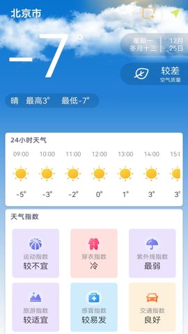 24小时天气预报 1.2.2 安卓版 2